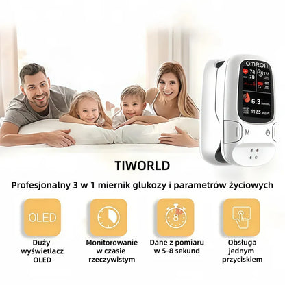 Omron™ wprowadza innowacyjny glukometr 🔥 Bez bólu, bez igieł, wyprodukowany w USA.