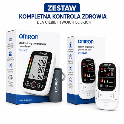 Omron™ wprowadza innowacyjny glukometr 🔥 Bez bólu, bez igieł, wyprodukowany w USA.