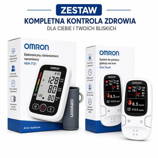 Omron™ wprowadza innowacyjny glukometr 🔥 Bez bólu, bez igieł, wyprodukowany w USA.